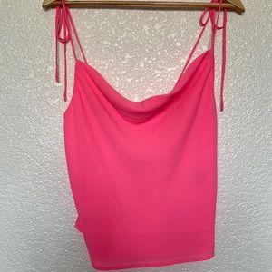 Vibrant pink top